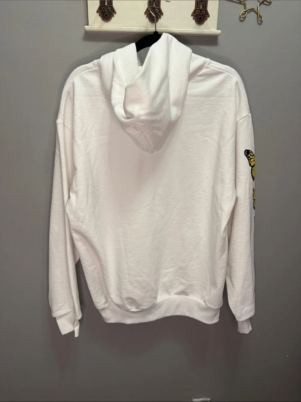 Lala Land Kind Cafe Butterfly Hoodie Size Large